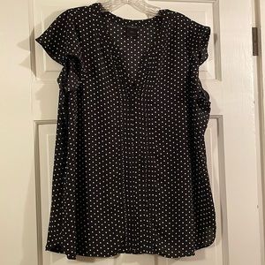 Ann Taylor polka dot top